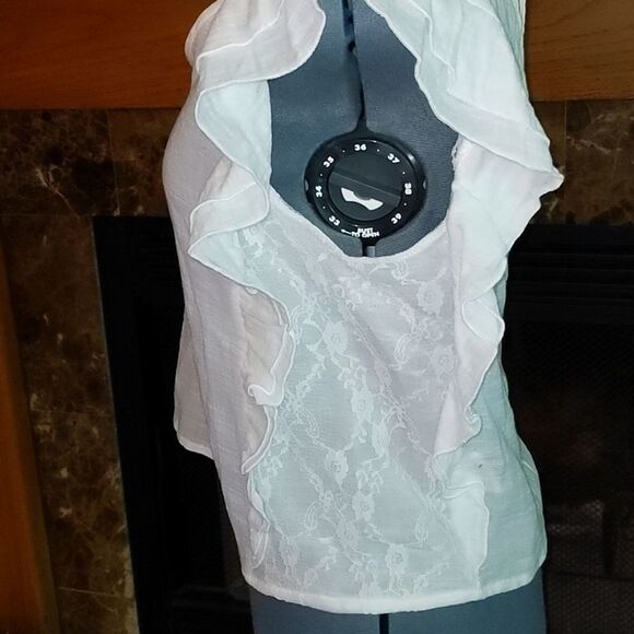 June‎ & Hudson women's sheer white top - Picture 8 of 9